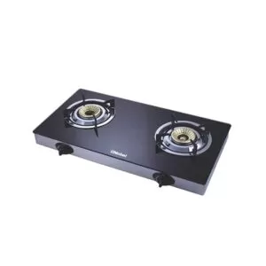 NOBEL 2 Burner Gas Stove Black