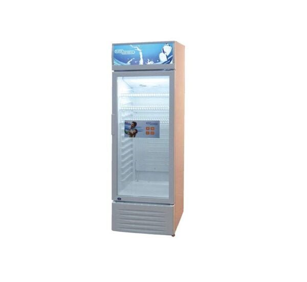 Super General 248 Liter Single Door Showcase Chiller Gold Model - SGSC298 | 1 Year Full 5 Year Compressor Warranty.