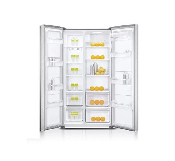 Super General 429 Liters Side By Side Double-Door Refrigerator Silver Model SGR710SBS | 1 Year Full 5 Year Compressor Warranty - Image 2