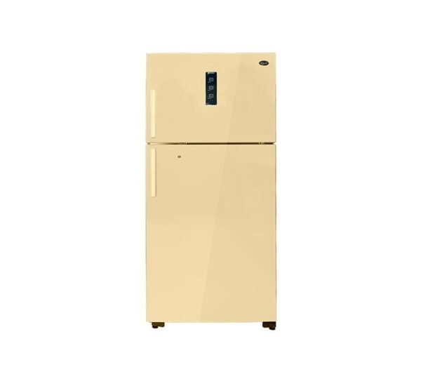 Super General 650 Liters Top Mount Refrigerator Color Yellow/Gold Model SGR850WP | 1 Year Full 5 Year Compressor Warranty.