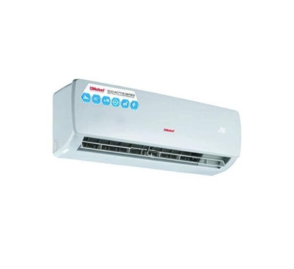 Nobel 1 Ton Split AC Auto Rotary 12000 BTU White