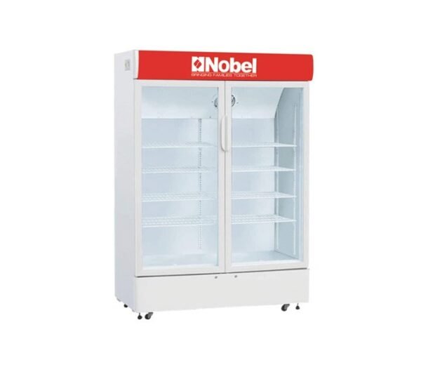 NOBEL 1000 Liters Showcase Chiller Double Door NSF