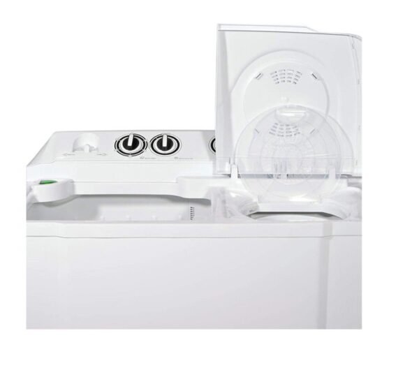 NOBEL 15 kg Washing Machine Semi-Auto Twin Tub White Model-NWM1501 |  1 Year Warranty. - Image 4