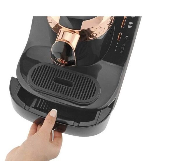 Arzum Okka Turkish Coffee Maker, Black/Copper-OK001B - Image 3