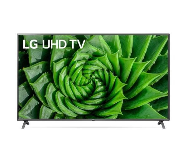 LG UHD 4K TV 75 Inch UN80 Series Cinema Screen Design 4K Active HDR WebOS Smart ThinQ AI Model- 75UN8080PVA