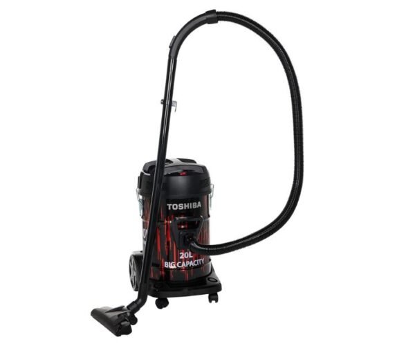 Toshiba 20 Liters Drum Vacuum Cleaner 1800 Watts Red Color Model- VC-DR180ABF(R) - Image 2