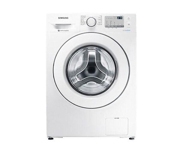 Samsung 8 Kg Front Load Washing Machine Eco Bubble Wash White Model WW80J4213KW