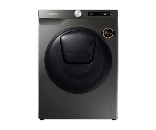 Samsung Washer and Dryer 9/6 KG Front Load with AI Control Inox Silver Model- WD90T554DBN/GU