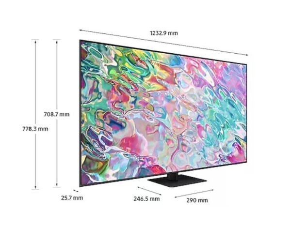 Samsung 55 Inch QLED 4K Smart TV Series Q70B, Smart Hub Titan Gray Color Model - QA55Q70BAUXZN - Image 4