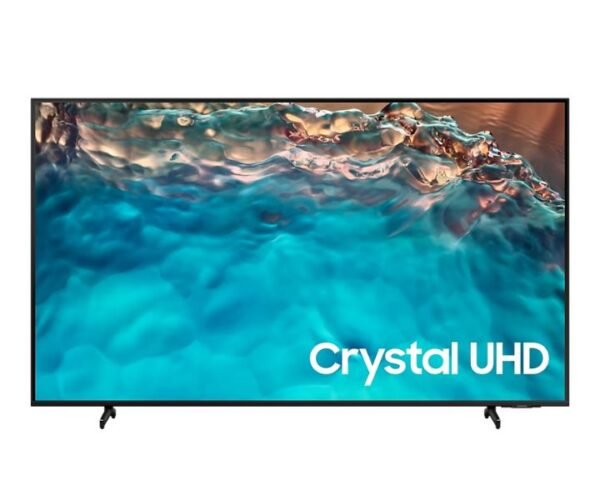 Samsung 55 Inch Crystal 4K UHD Smart TV Sleek Design Titan Gray Color Model-UA55BU8100UXZN