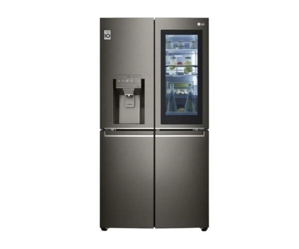 LG 686 Litres Refrigerator French Door with Dispenser Inverter Silver Model GRX24FMKBL