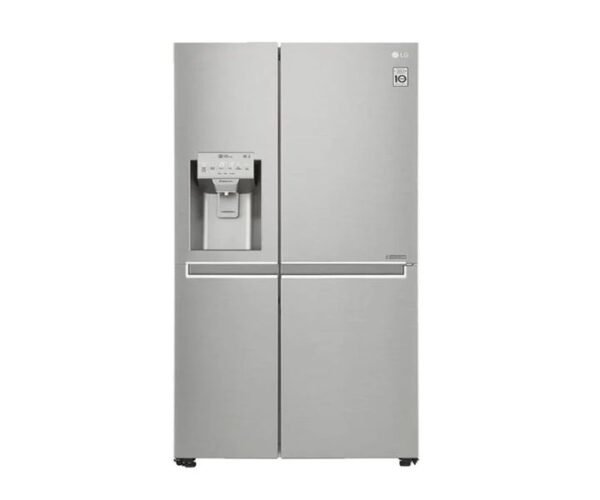 LG 889 Liters  French Door Refrigerator Twin Cooling System with Water Dispenser Inverter Linear Compressor Silver- GRJ34FTUHL