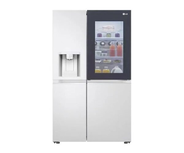 LG 668 Liters French Door Refrigerator with Water Dispenser Inverter White Model GCX267SQCS