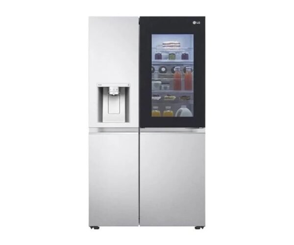 LG 668 Liters French Door Refrigerator with Water Dispenser Inverter Steel White Model GCX267CQHS