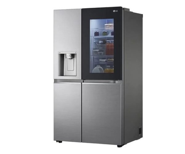 LG 668 Liters French Door Refrigerator with Water Dispenser Steel Silver Model GCX267CSHS