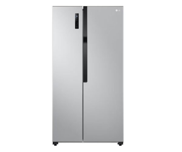 LG 519 Litres Side by Side Refrigerator Inverter Motor No Frost Silver Model GCFB507PQAM