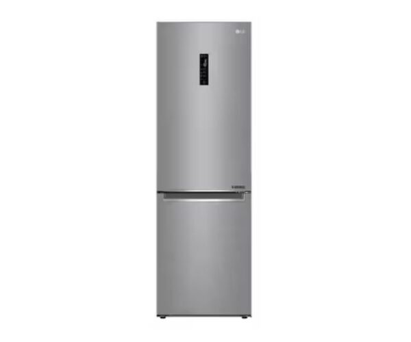 LG 446 Litres Bottom Freezer Refrigerators With Water Dispenser Inverter Linear Compressor Silver Model GCF689BLCM