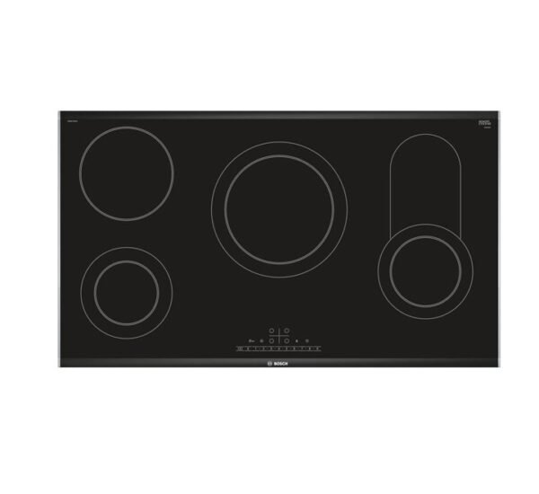 Bosch Serie 6 | Built-in Ceramic Electric Hob Black Model-PKN971FB1M | 1 Year Brand Warranty.