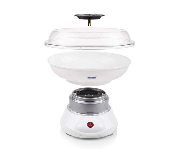 Princess Classic Sweet Cotton Candy Maker White Color Model - PRN.2993 with 1 Year Warranty - Image 3