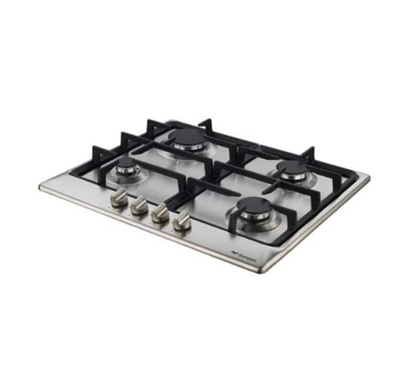 Bompani 60X60cm Built In Gas HOB 4 Burners, Silver Model - BO213LF