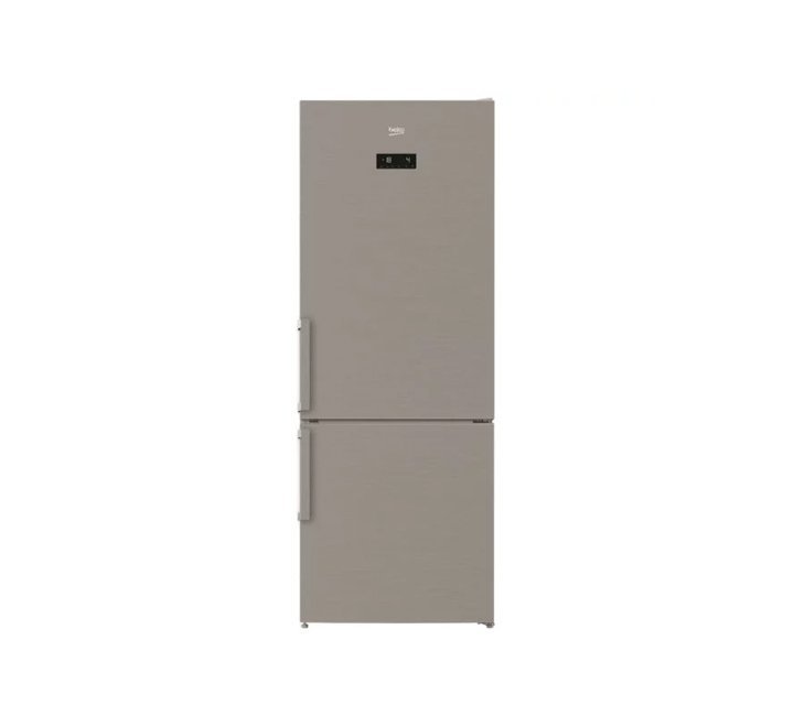 Beko 520 Litres Bottom Freezer Refrigerator Titanium Inox Model RCNE520E21PX | 1 Year Full 5 Years Compressor Warranty