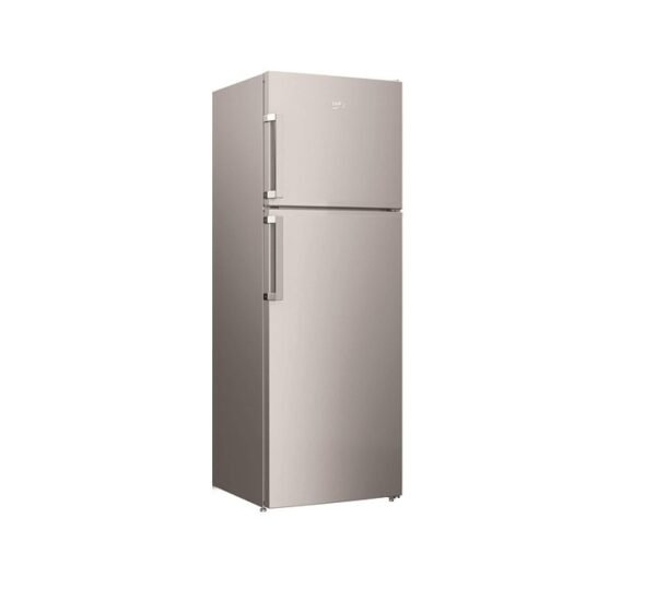 Beko 390 Liter No Frost Top Mount Refrigerator Silver Model RDNE350K21S - Image 2