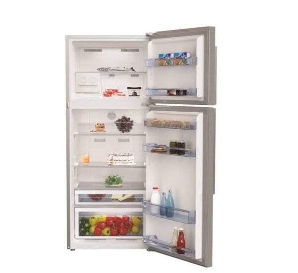 Beko 560 Litres Top Mount Refrigerator Titanium Inox Model RDNE630K2VXP - Image 3