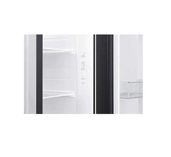 Samsung Side by Side Refrigerator 680 L Twin cool with Digital Inverter Technology Matte Black Model- RS62R5001B4 - Image 5