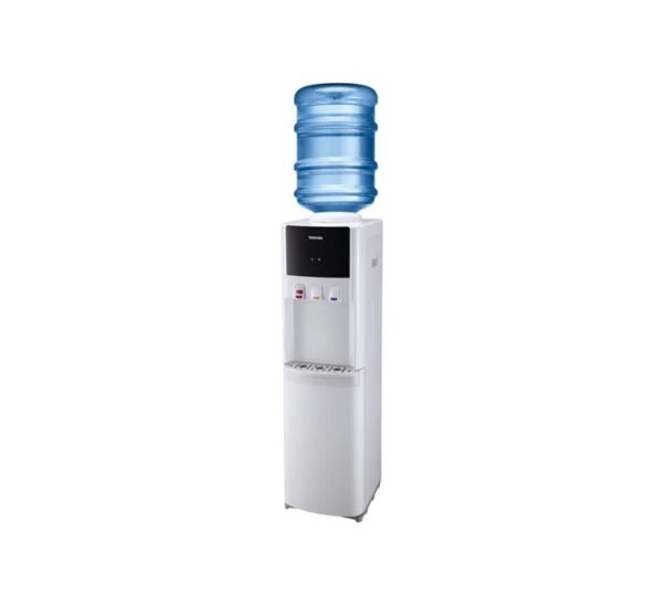 Toshiba 3 Tap Top Load Water Dispenser With Child Safety Lock White Color Model-RWF-W1766TU(W)