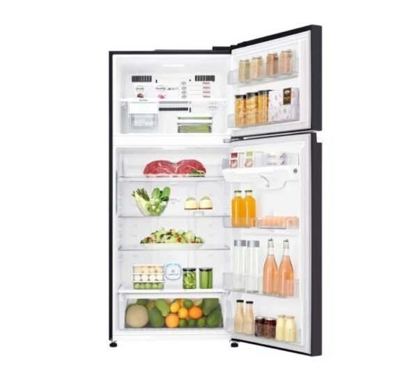 LG Top Mount Freezer 730 L Inverter Linear Compressor Door Cooling+™ Black Color Model- GNC732SGGU - Image 4