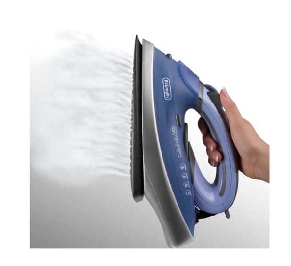 DeLonghi Steam Iron Dual Soleplate Blue Model FXN25AG | 1 Year Full Warranty - Image 3