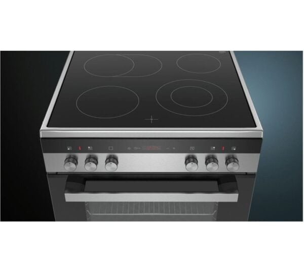 Siemens IQ300 60X60 Cm 4 Burner Electric Ceramic Cooker Multi Model HK9R3A250M | 1 Year Full Warranty. - Image 2