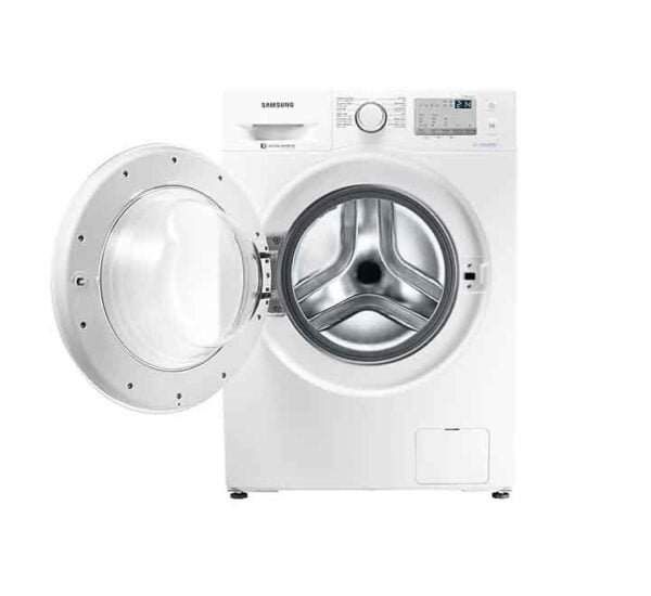 Samsung 8 Kg Front Load Washing Machine Eco Bubble Wash White Model WW80J4213KW - Image 2