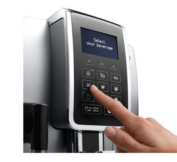 DeLonghi Dinamica Fully Automatic Coffee Machine Silver Model ECAM 350.75.S | 1 Year Full Warranty - Image 4