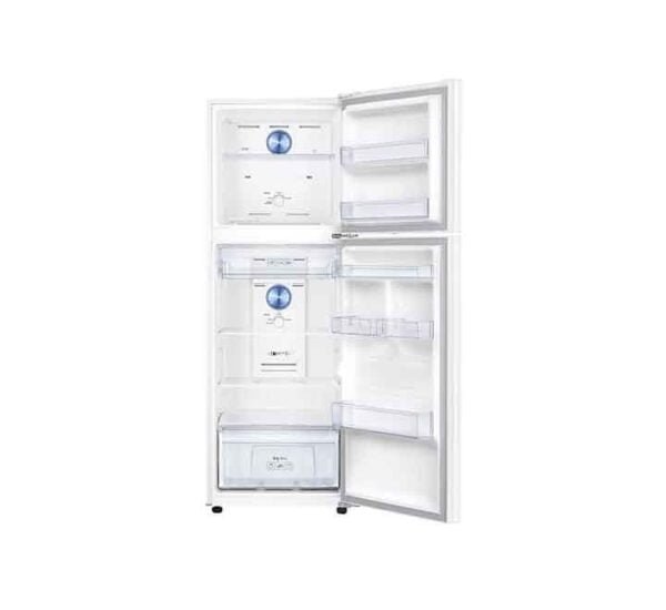 Samsung Refrigerator 420 Liter Top Mount Freezer Twin Cooling White Model RT42K5000WW - Image 2