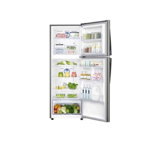 Samsung 390 Ltrs Freezer on Top Mount Refrigerator Color Silver Model-RT39K5110SP 1 Year Warranty - Image 2