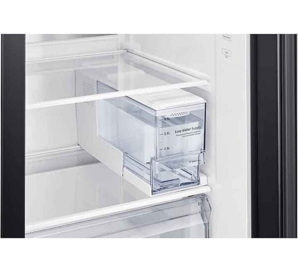Samsung 640 Ltrs Side By Side Refrigerator Grey/Black Model-RS64R5331B4 - Image 3