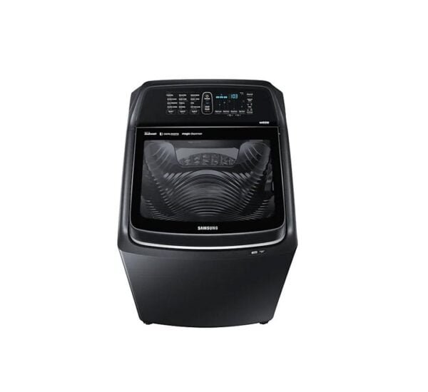 Samsung 18Kg Top Load Washing machine with Active Dual Wash Black Model WA18M8700GV - Image 6