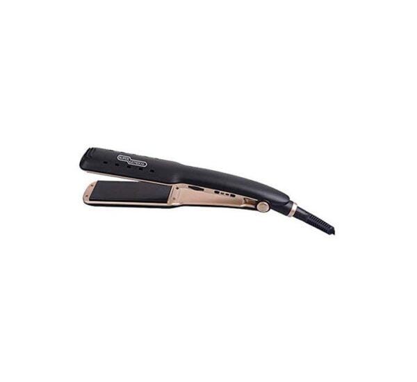 Super General Hair Straightener Color Black Model SGHSI100WDP | 1 year warranty