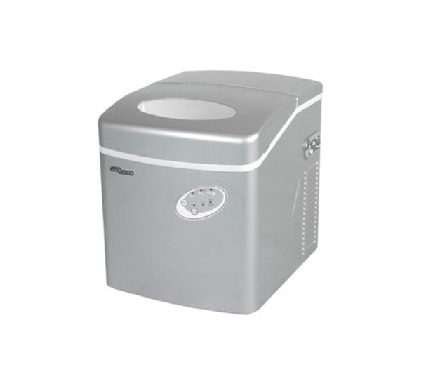 Super General Ice-Maker, 20 kg, Portable Ice-Machine with ice basket Color Silver Model SGIM-022-HS | 1 Year Warranty