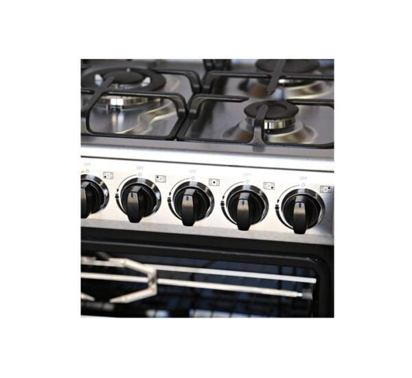 Super General 80×60cm 5 Burners Free Standing Gas Cooker With Rotisserie Oven Model - SGC801FS | 1 Year Warranty - Image 3