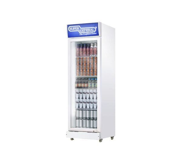 Super General 480 Liters Single Door Chiller Color White Model SGSC718 | 1 year full 5 year compressor warranty