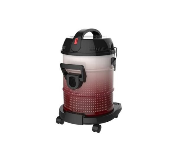 Super General 21Liters Drum Vacuum Cleaner Red/Black Model SGVC2101D | 1 Year Warranty