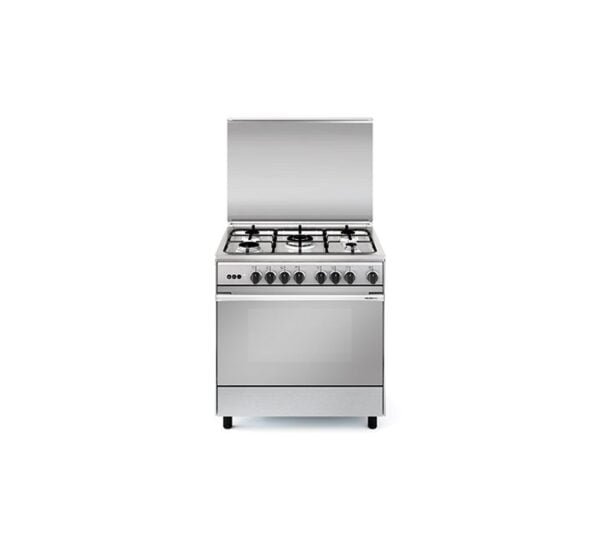 Glemgas 80X60 cm 5 Burner Gas Cooker Model-UN8612GI/FS | 1 Year Warranty