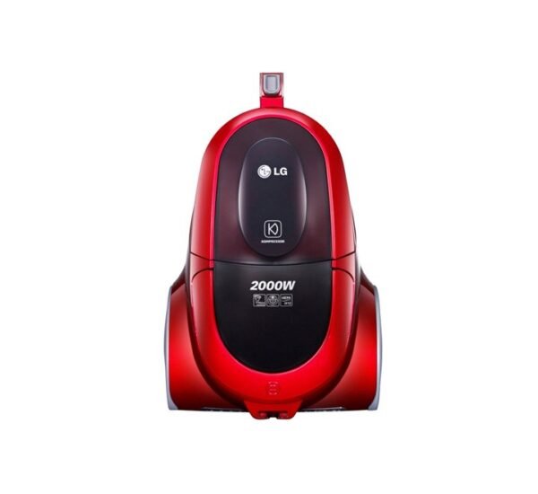 LG Bagless Vacuum Cleaner 1.5L Kompressor™ 2000W Red Colour Model-VK5320NNT - Image 3