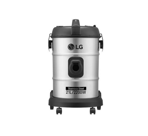 LG Drum Vacuum Cleaner 21 L 2000W 9m Cord Silver Colour Model-VP8622NNT
