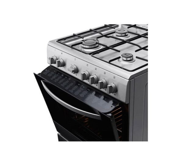 LG 4-Burner Gas Cooker With Rotissrie Grilling Platinum Silver/Black Color Model-LF68V00S - Image 3