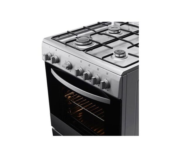 LG 4-Burner Gas Cooker With Rotissrie Grilling Platinum Silver/Black Color Model-LF68V00S - Image 4