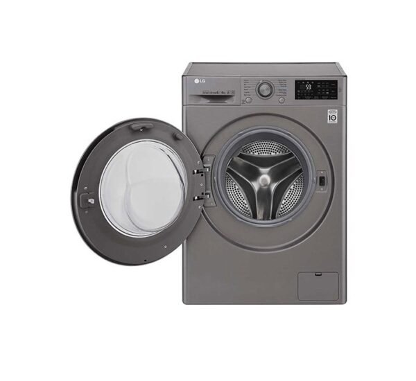 LG Washer and Dryer 6 / 4 Kg 6 Motion Direct Drive Smart Diagnosis™ Silver Colour Model- F2J6NMP8S - Image 2