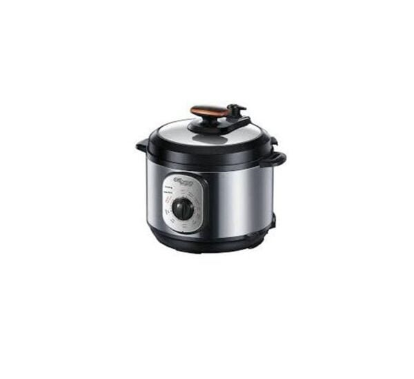 Super General 5L Electric Pressure Cooker 500W Color Silver/Black Model-SGEC50MM | 1 year warranty